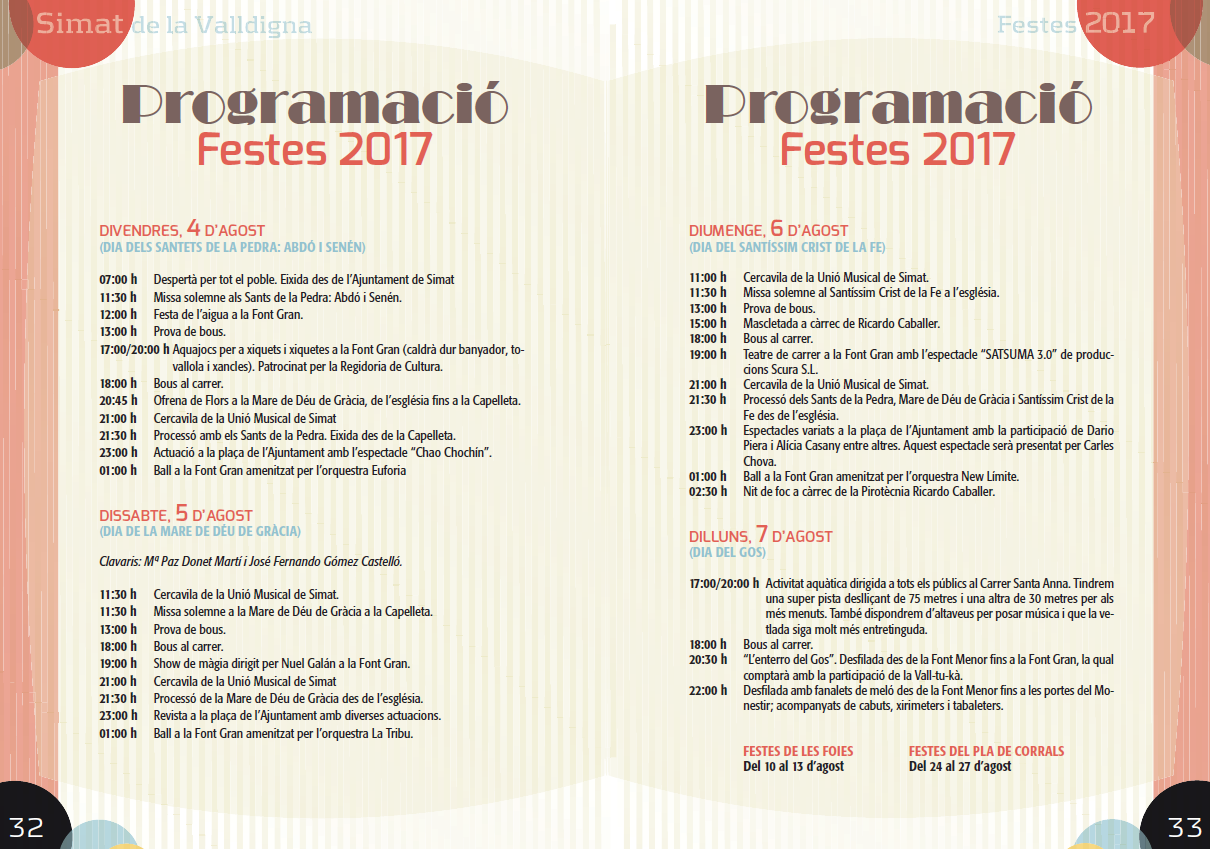 Festes Simat 2017