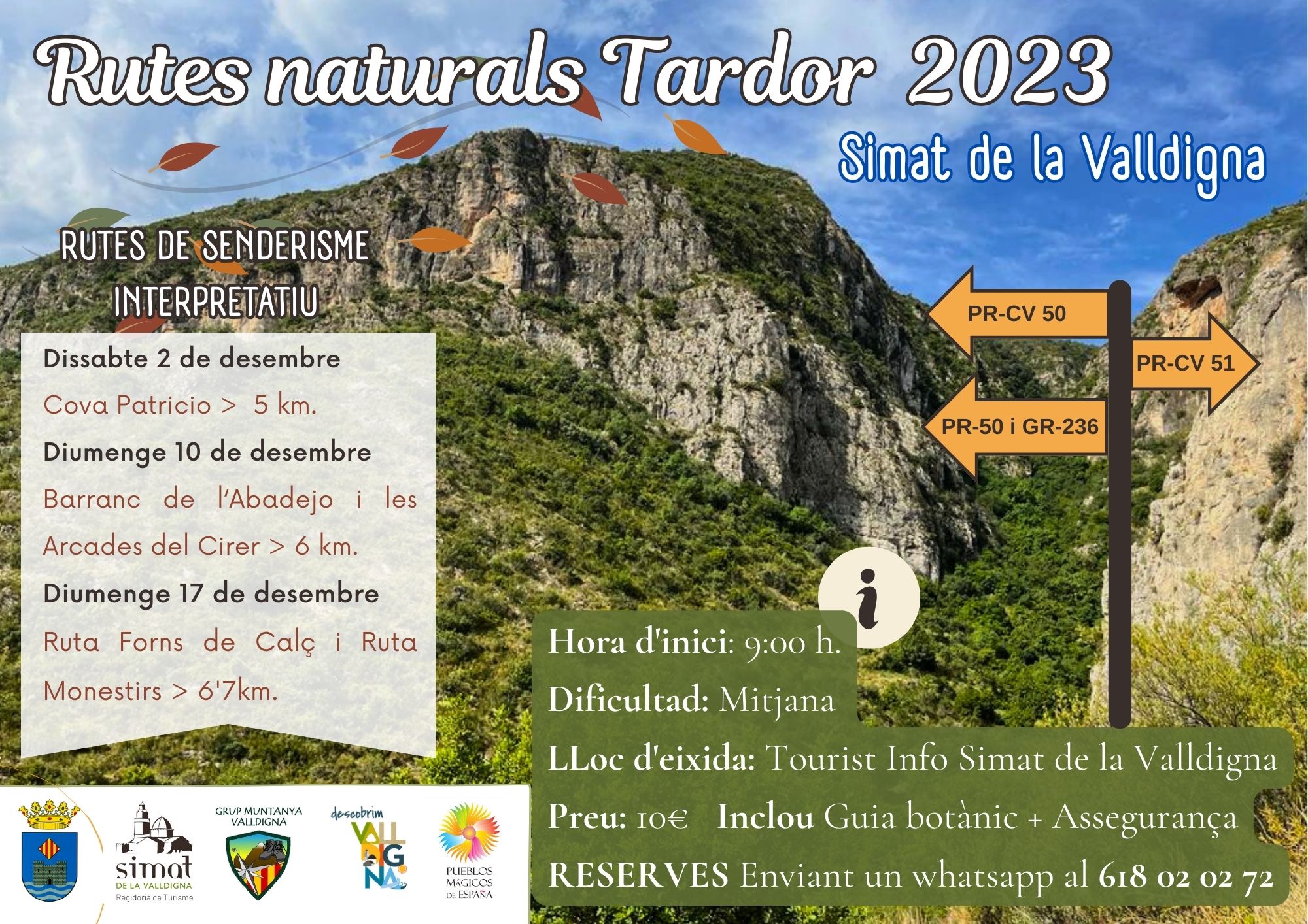 Rutes naturals Tardor 2023