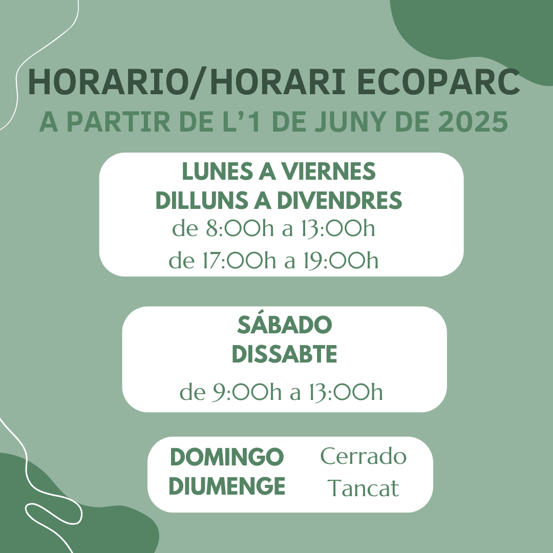 HORARI ECOPARC OK