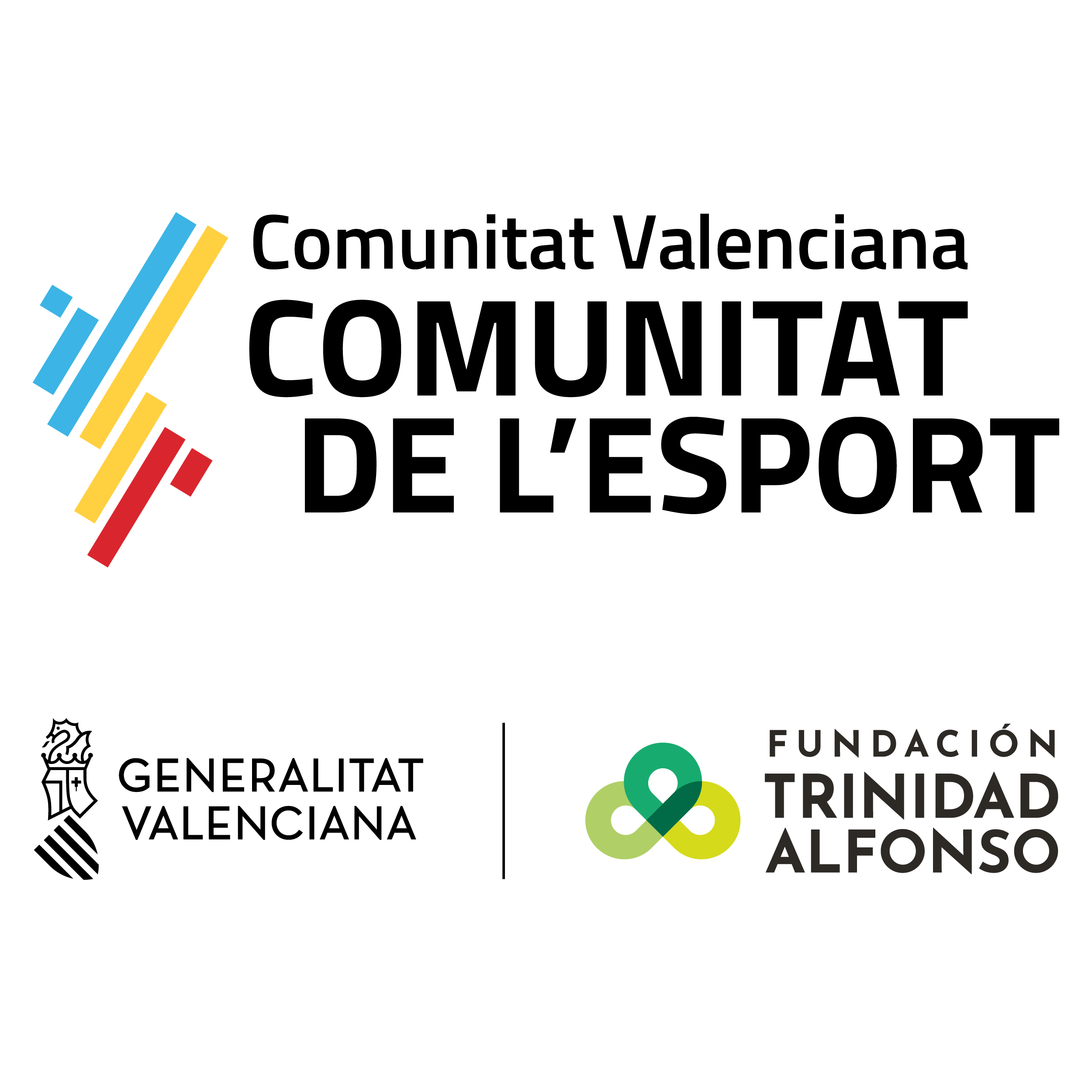 Logo Comunitat de l Esport  GVA  FTA Color H